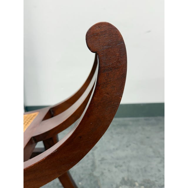 Brown Kartini Style Accent Stool For Sale - Image 8 of 12