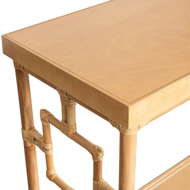 Not Yet Made - Made To Order Sobe Console, Natural For Sale - Image 5 of 8