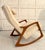 Wood 1960s Bröderna Anderssons Danish Modern Teak Rocking Lounge Chair For Sale - Image 7 of 13