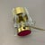 Postmodern Cubic Table Light in Brass and Acrylic Glass, 1970 For Sale - Image 15 of 17
