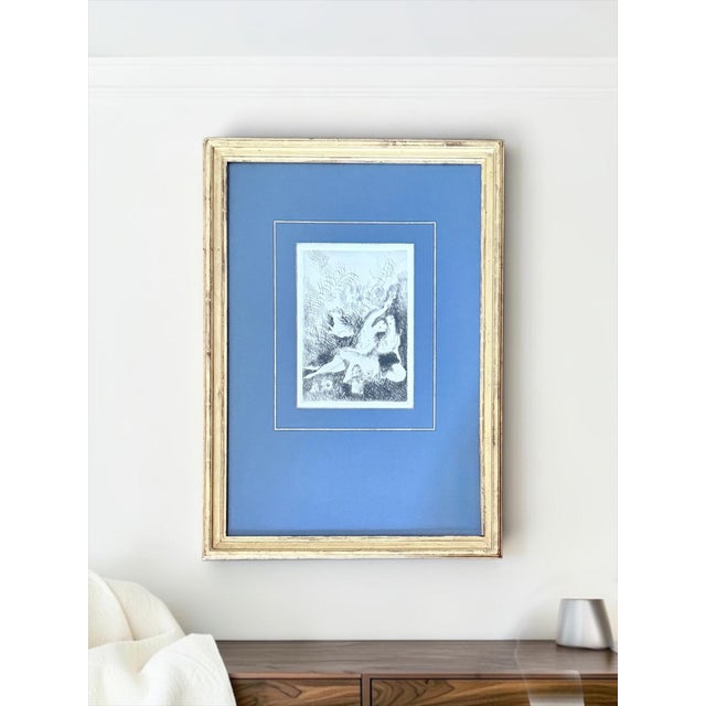 Marie Laurencin “La Sieste,” 1925 Original French Etching, Framed For Sale - Image 13 of 13