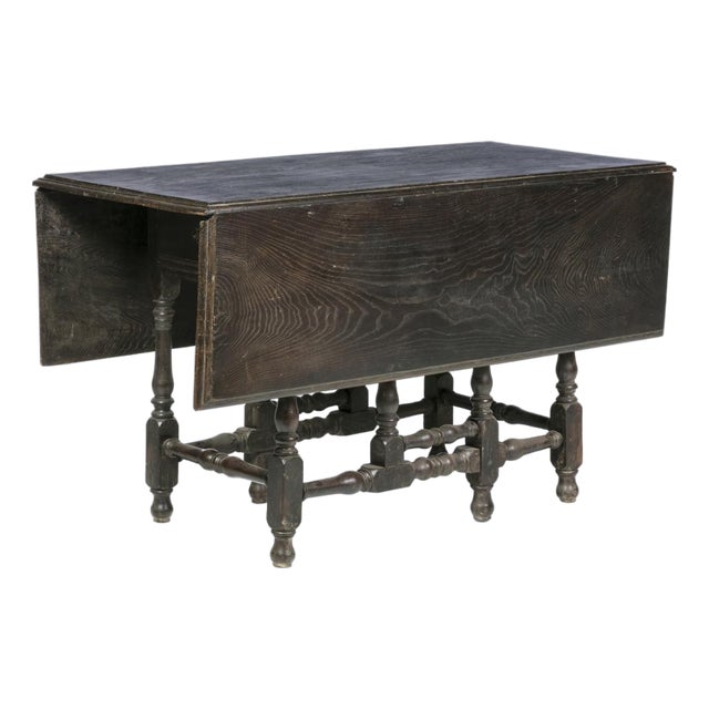 Portuguese Table in Chestnut For Sale