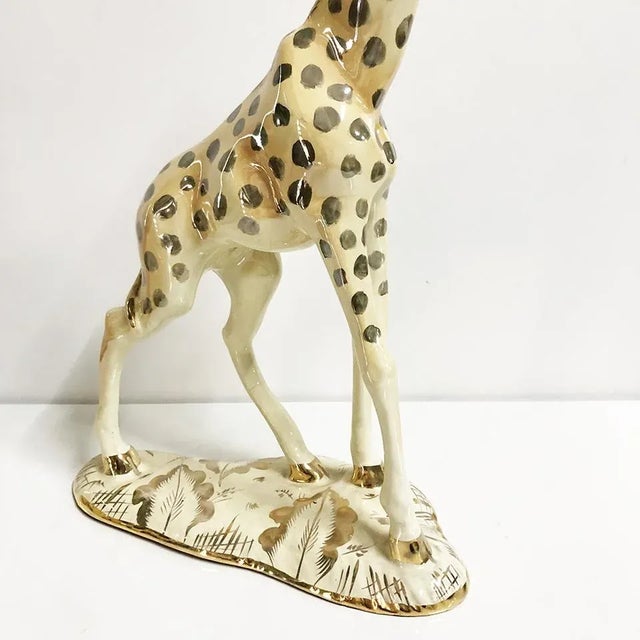 Vintage Italian Art Deco Giraffe, 1930s For Sale - Image 3 of 5