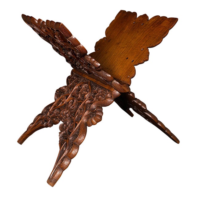 1900's Antique Club Lounge Magazine Stand For Sale