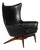 Model 207 Tilt Lounge Chair in Leather by H. W. Klein for Bramin, 1970s For Sale