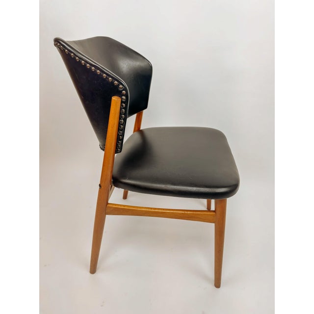 1950s Vintage Dining Chair by Franz Spahn for Spahn Stadtlohn, 1950s For Sale - Image 5 of 11