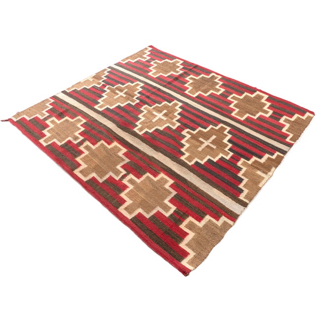 Navajos are usually in scatter sizes and larger, room size pieces are both extremely rare and highly desirable . As...