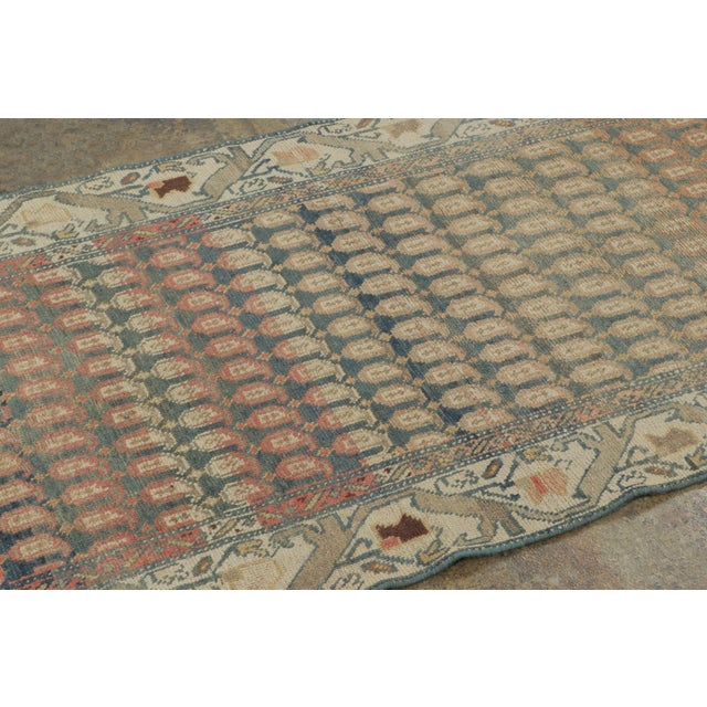 Rug & Kilim Antique Persian Tabriz Runner Rug With Floral and Paisley Motifs - Rug & Kilim For Sale - Image 4 of 7