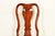 Thomasville Queen Anne Carved Solid Mahogany Dining Chairs | Set of Six For Sale In South Bend - Image 6 of 15