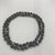 1950s Signed Vogue Chocolate Brown Aurora Borealis Double-Strand Necklace With Rose Clasp For Sale In New York - Image 6 of 6