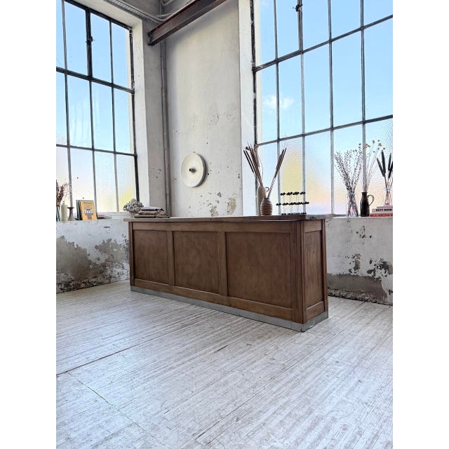 Walnut Trade Counter, 1950s For Sale - Image 3 of 18