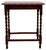 Early 19th Century Antique English Oak Barley Twist Pie Crust Top Side Table For Sale - Image 5 of 12