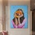 Contemporary Telephone Talk, Painting by Carlos Gamez De Francisco For Sale - Image 3 of 3