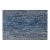 4' x 6' Savannah Hand Knotted Modern Blue Gray Wool & Silk Rug For Sale
