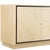 Parchment Covered Sideboard With Ebonized Trim, C. 1960 For Sale - Image 4 of 8