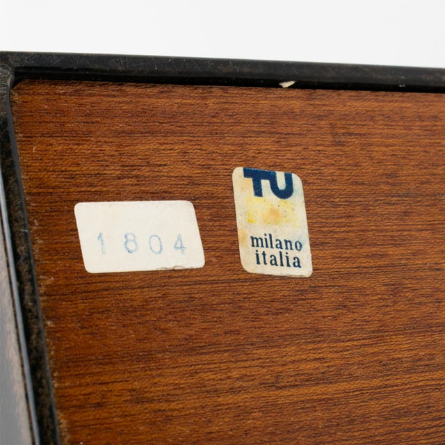 Aldo Tura Lacquered Goatskin and Chrome Metal Ice Bucket For Sale - Image 13 of 13