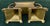 Antique Art Nouveau Bronze Dbl. Inkwell and Porcelain Inserts For Sale - Image 9 of 16
