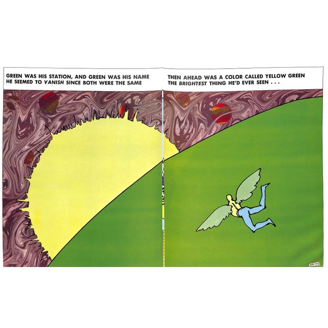 "The Peter Max Land of Red" 1970 Moore, Melody For Sale - Image 12 of 12