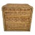 Vintage Woven Reed Rattan Wicker Chest of Drawers For Sale