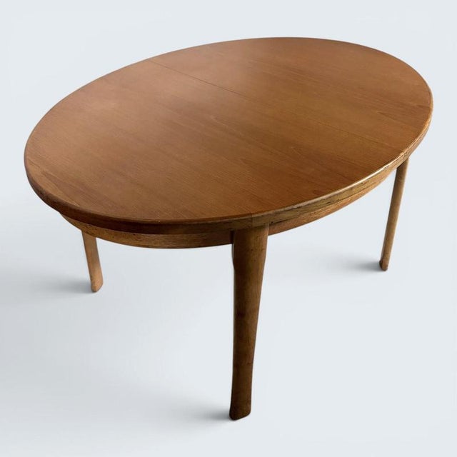 Mid-Century Oval Extending Dining Table from Sutcliffe of Todmorden, 1960s For Sale - Image 4 of 9