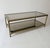 Vintage Brass Coffee Table with Smoked Glass and Mirror from Maison Jansen, 1960s For Sale - Image 6 of 11