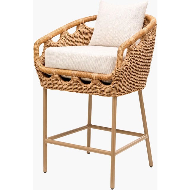 Introducing the Marvella Bar Stool, a striking blend of comfort and style designed to elevate any space. Crafted with 70%...