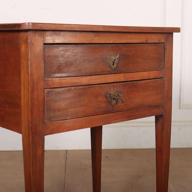 French Cherrywood Side Table, 1890s For Sale - Image 3 of 5
