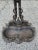 Brown 19th Century Antique Victorian Cast Iron Rococo Hall Tree Coat Hook Umbrella Stand For Sale - Image 8 of 12