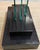 Monumental Studio Glass Architectural Sculpture with Suspended Sommerso Vase For Sale - Image 9 of 13