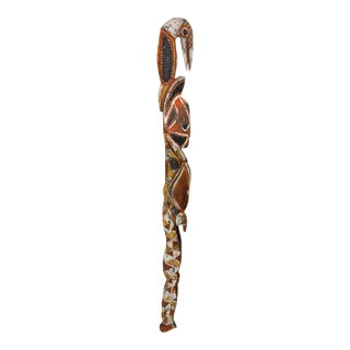 Vintage Standing Figure, Abelam People of the Sepik River-Tribes of Papau New Guinea For Sale