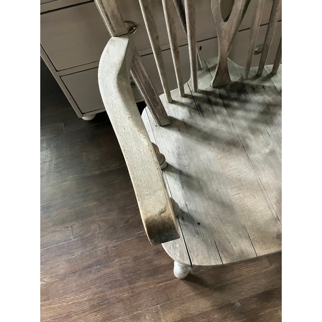 Early 20th Century Vintage Wheel Back Chair ZPM Radomsko From Poland For Sale - Image 5 of 10