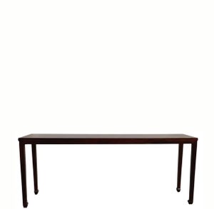 70" Long Slim Elm Console Table