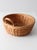Vintage Handwoven Wood Splint Basket For Sale - Image 15 of 15