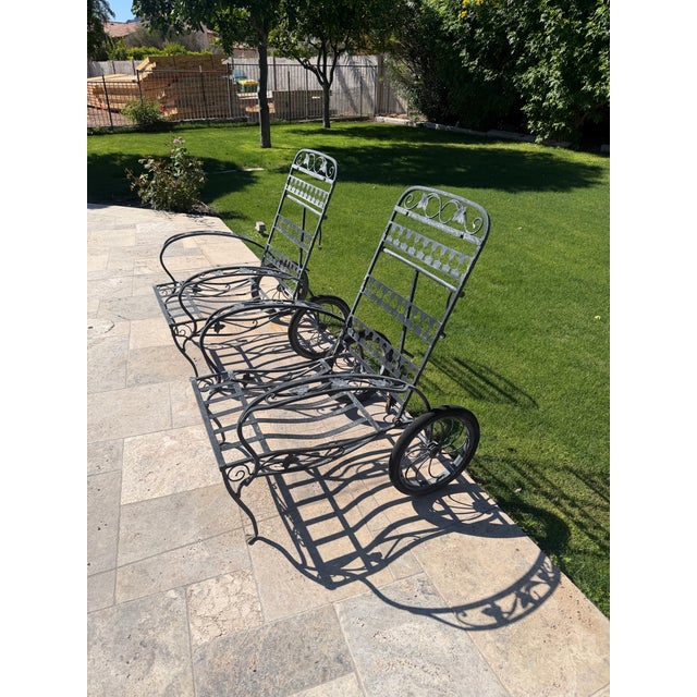 1970s Salterini Style Chairs Mid Century/Art Deco, 2 Pieces For Sale - Image 11 of 11