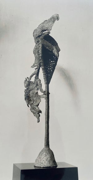 Adolph Studly, Vintage Silver Gelatin Photograph Jacques Lipchitz Bronze Sculpture Photo Signed, 1944