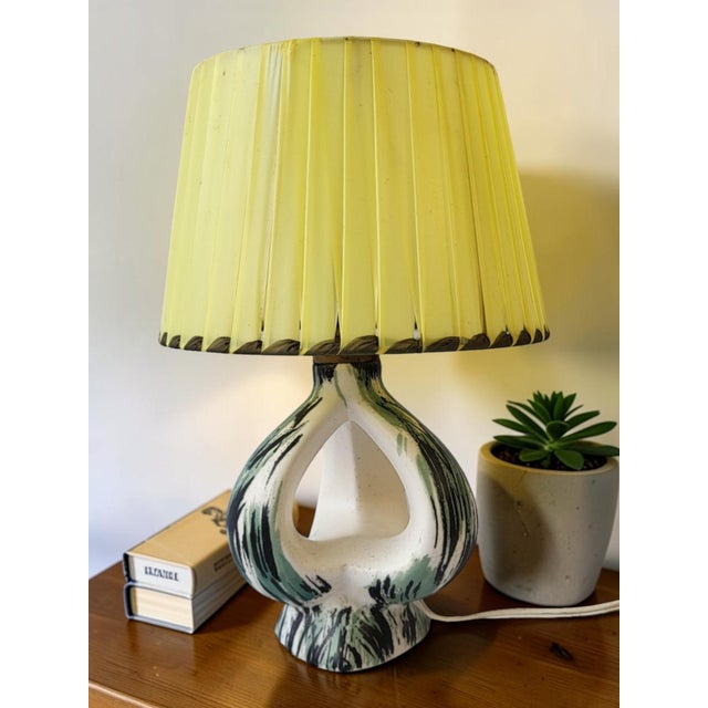 Vintage Ceramic Table Lamp, 1950s For Sale - Image 8 of 8