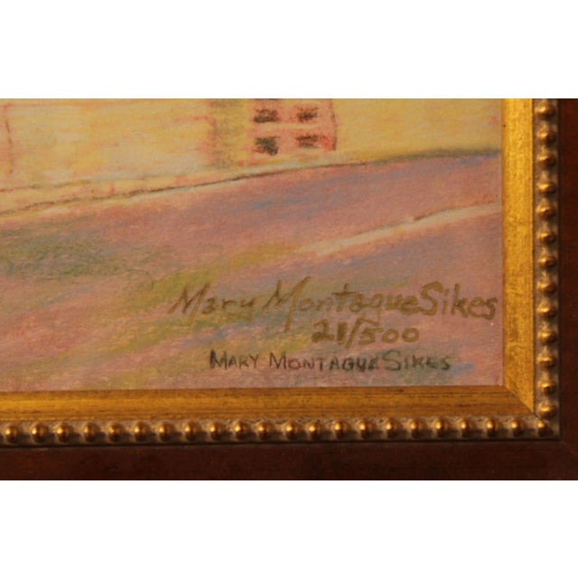 Mary Montague Sikes Hotel Du Pont Custom Framed Giclee Art Print For Sale In Philadelphia - Image 6 of 12