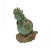 This is an artistic light green color oriental gourd shape ceramic display figure. It has a very precise delicate details...