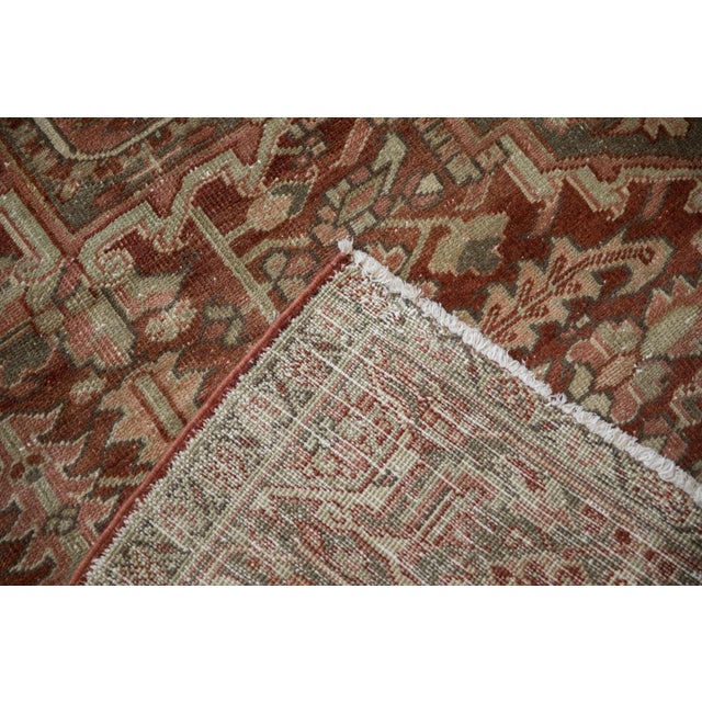 Vintage Distressed Heriz Rug - 8'3" X 12'6" For Sale - Image 11 of 15