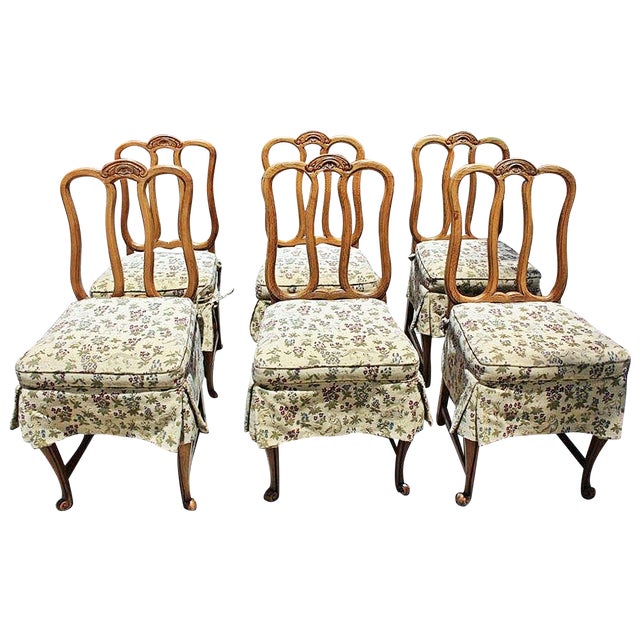 French Dining Chairs Set of 6 Chairish