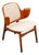 1960s Mid Century Danish Modern Lounge Chair Teak Hans Olsen Bramin Model 107 Armchair For Sale