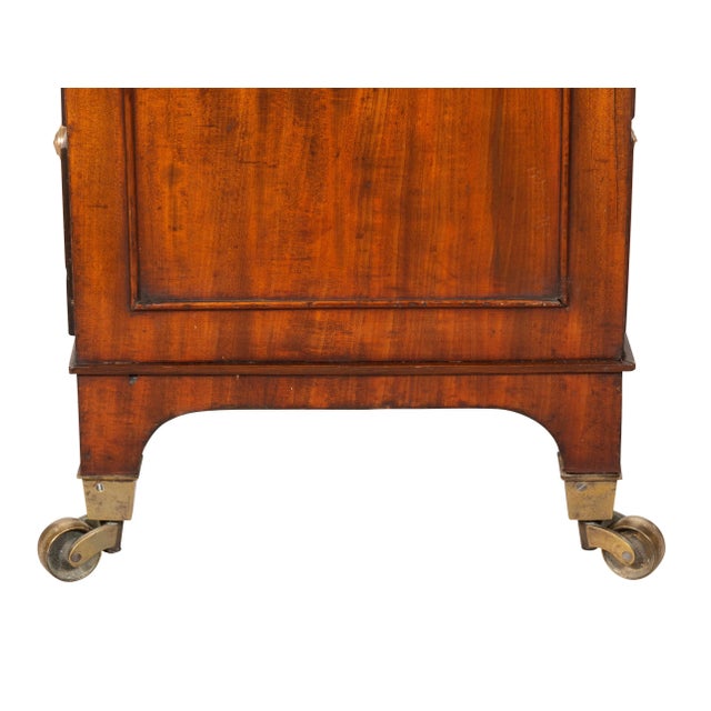 Regency Mahogany Davenport Desk of Diminutive Size For Sale In Boston - Image 6 of 13