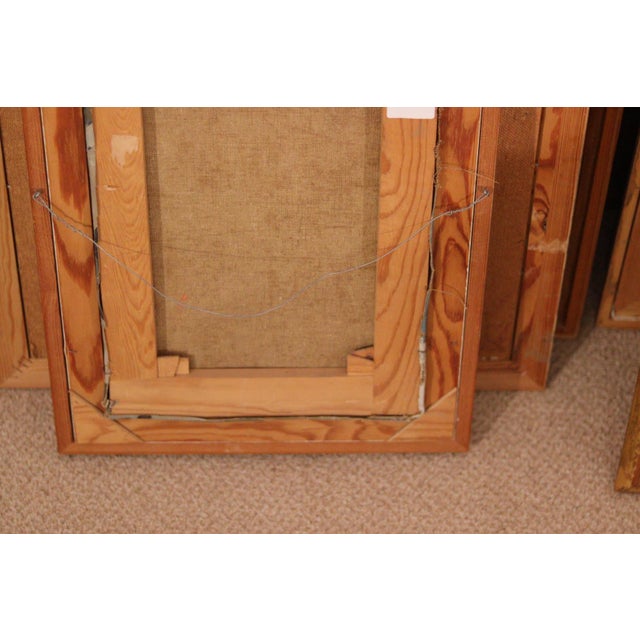 Björn Gidstam, Gaze Beyond the Canvas, 1960, Oil on Canvas, Framed For Sale - Image 11 of 12