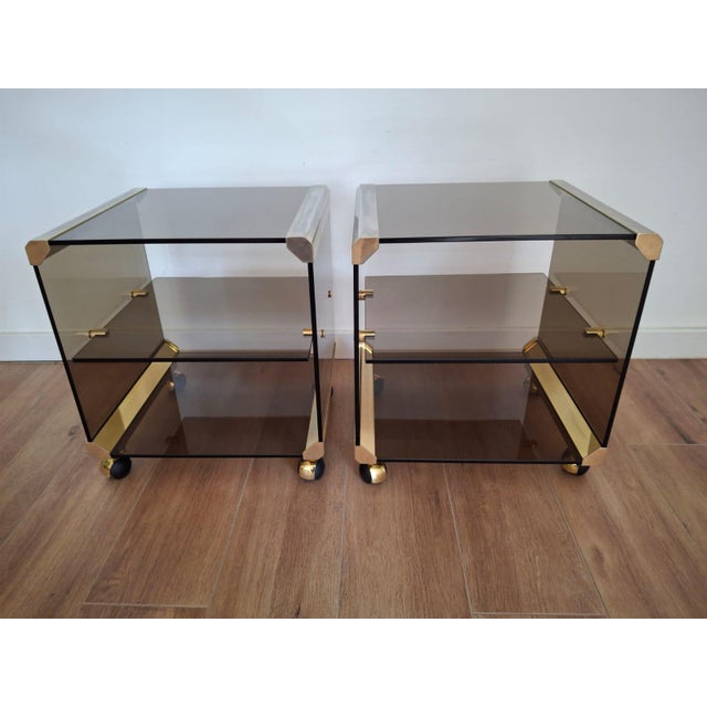 Italian Coffee Tables, 1970s, Set of 2 For Sale - Image 8 of 18