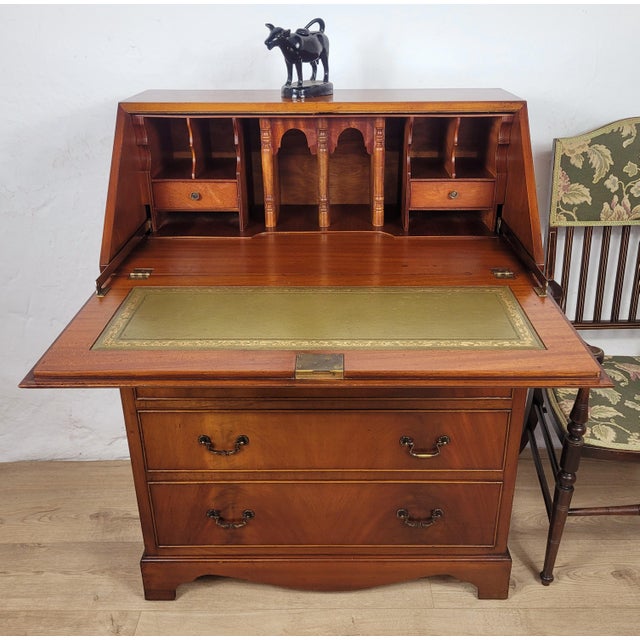 Vintage Writing Bureau, 1960s For Sale - Image 10 of 18