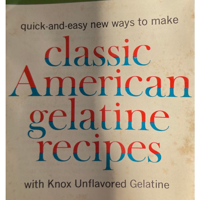 1960s Knox Gelatin Molds Set of 5 Chairish