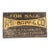 Aj Bopp and Co Painted Wood Trade Sign, C. 1920s For Sale