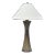 Fluted Silver Plated Table Lamp 2000 For Sale