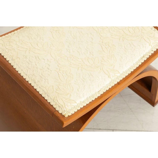 Art Deco Bedroom Stool, 1930s For Sale - Image 6 of 9