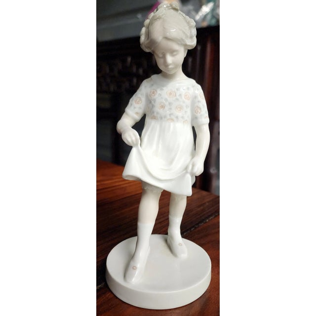Bing & Grondahl Danish Hand-Painted Fine Porcelain Figurine For Sale - Image 13 of 13